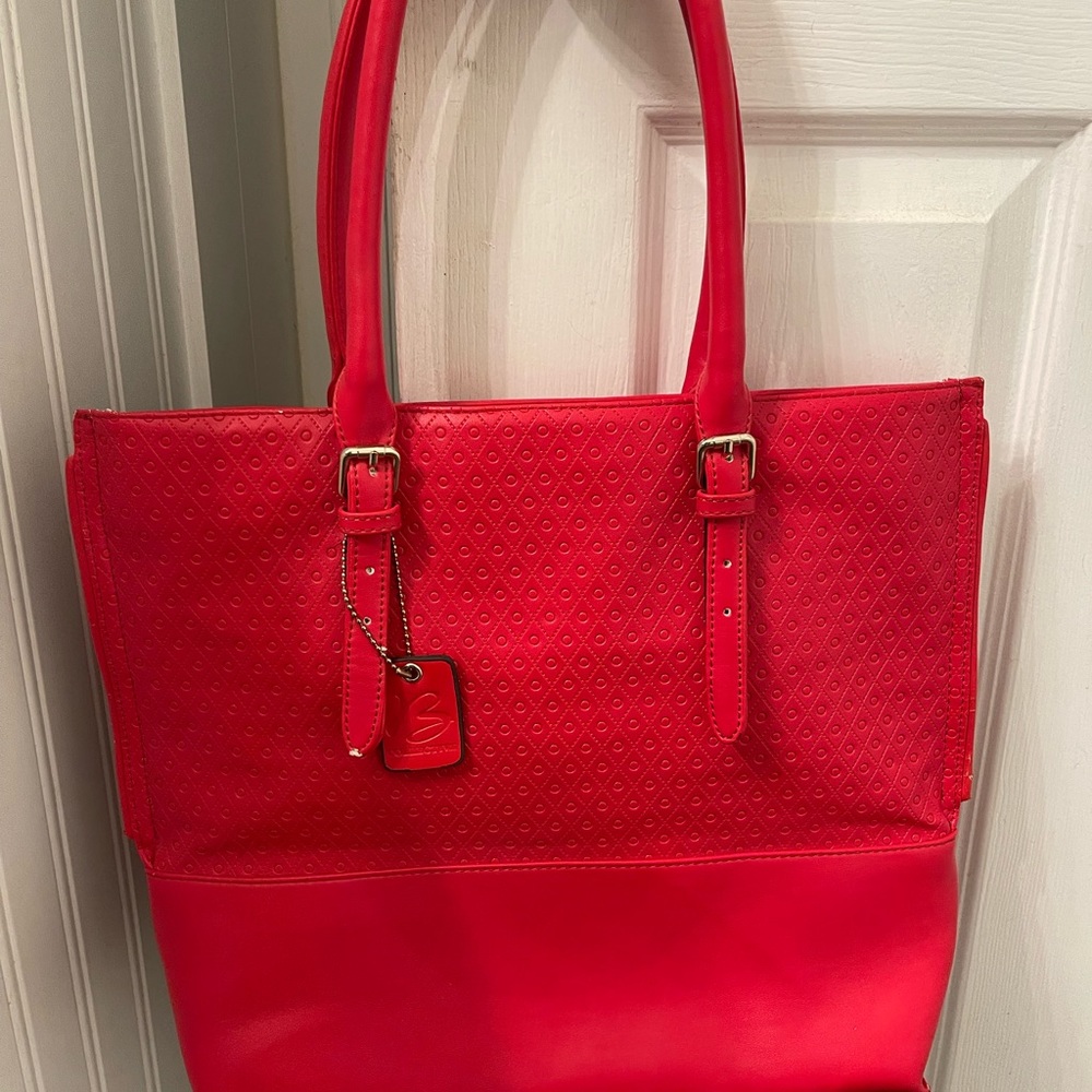 Big red purse